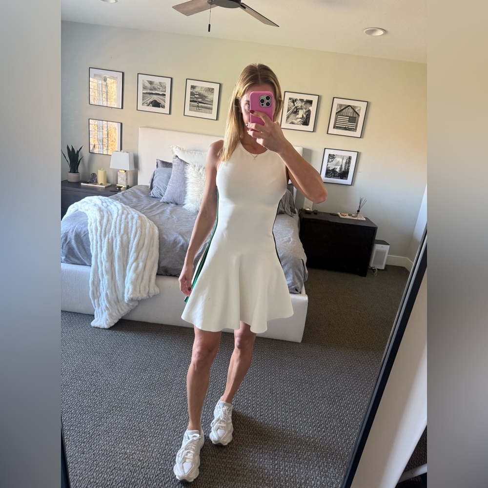 Alice + Olivia White Mini Dress